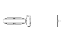 Scheibenventil B DN100 WVW NC E EX