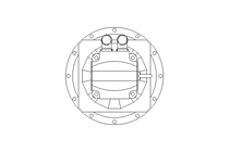 Motorredutor planetário 9,4 Nm