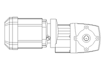 Motor de engren. angular 0,37kW 26 1/min