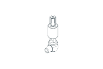 Aseptic seat valve SA DN050 10 NC P