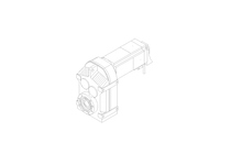 Flachgetriebemotor 31 Nm