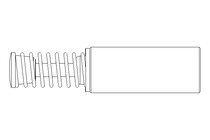 Shock absorber 25mm