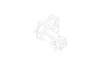 Flachgetriebemotor 31 Nm