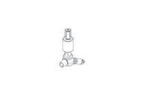 Aseptic seat valve SAS DN050 10 NC P