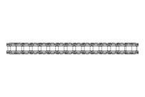 ROLLER CHAIN 10B-1  34GL.D8187