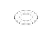 Serrated lock washer A 8.4 A2 DIN6798