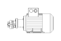 Bomba de engrenagem  0,25kW