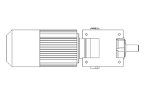 Motorreductor coaxial 0,55kW 47 1/min