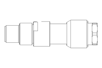 Socket Connector M8X1 3-POLE