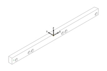 Führungsprofil Basis, 80x50x1286