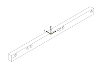 Fuehrungsprofil Basis, 80x50x1286