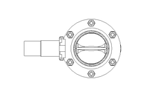 ABSPERRKLAPPE-HAND G2S PN10