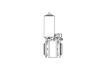 Absperrklappe pneumatisch DN80