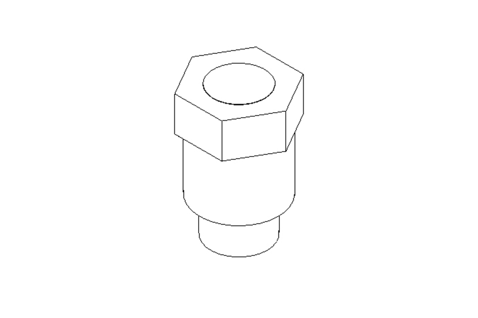 CYLINDRICAL EXTENSION 1/8