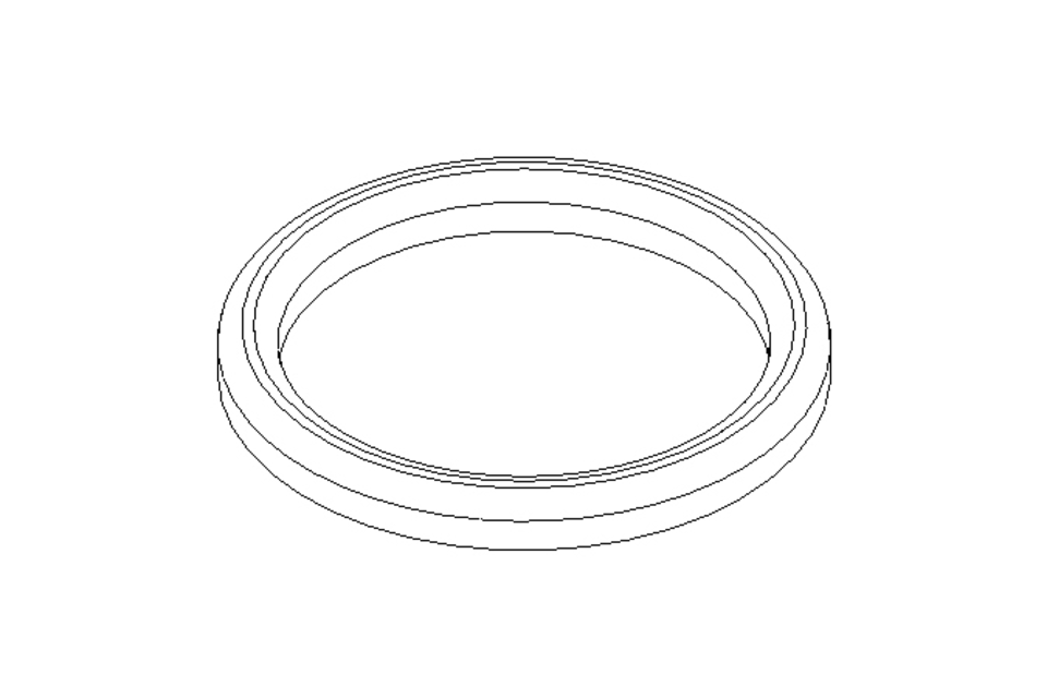 GASKET DN040 FPM 70