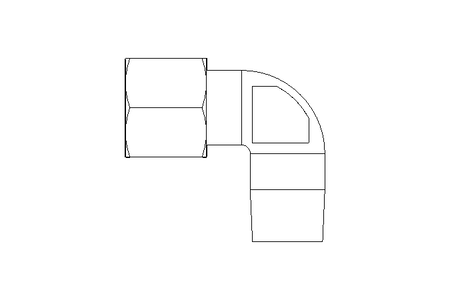 Raccordo a vite per tubo LL 8 R1/8"