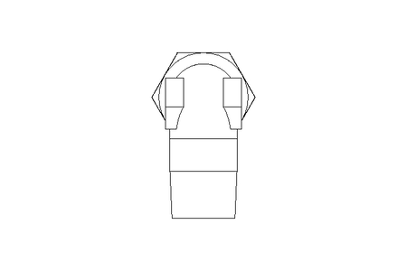 管道螺栓紧固装置 LL 8 R1/8" St-Zn DIN2353