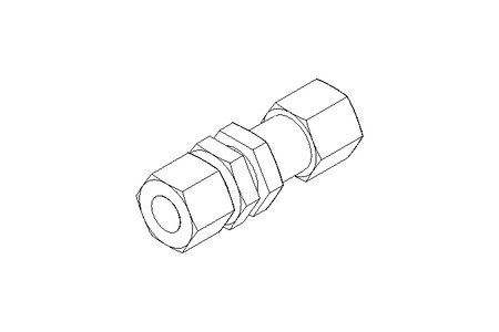 União roscada estanque L 12/12 Niro