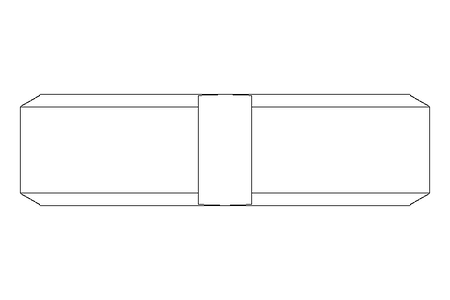 Slotted nut F DN40 1.4301 DIN11851