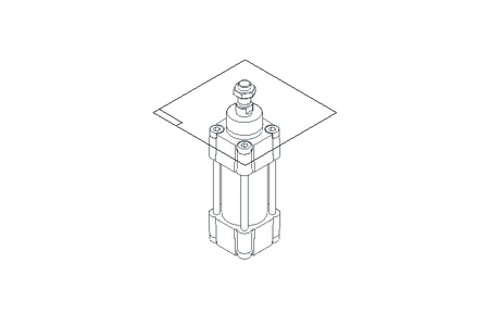 Doppelt wirkender Zylinder D40 Hub25