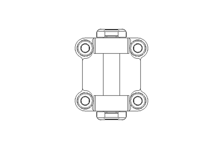 Flange articulada para cilindro SNCB-32