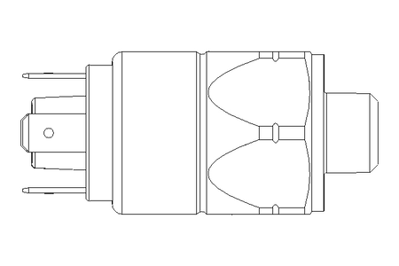 Diaphragm pressure switch  0.5-5 bar