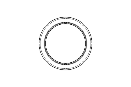 Shaft seal AS 60x80x8 NBR DIN3760