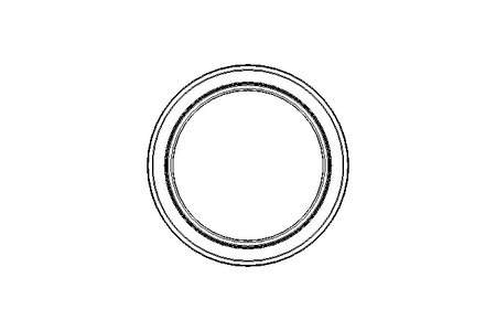 Shaft seal AS 60x80x8 NBR DIN3760