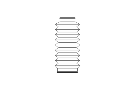 Faltenbalg L=40-290 d=52 D=70