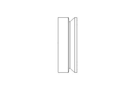 Кoльцo v-oбpазного сeчения 25S 22x4 NBR