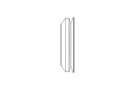 V-ring seal 30S 27x4 NBR