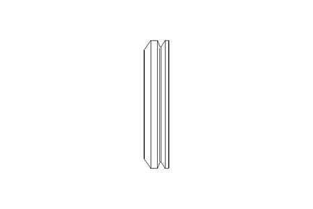 V-ring seal 65S 58x5 NBR