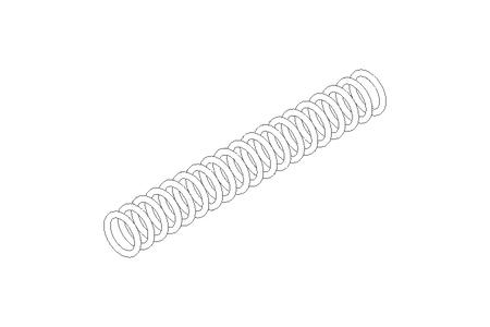 Ressort à pression D1=7,1 D2=5,5 L=48