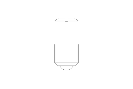 Spring-loaded pressure piece 1.4305