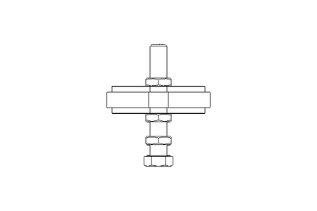 Kettengleiter-Satz P3/4"-12S"