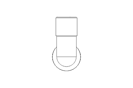 Winkel 1/8"K-1/8 AISI 316