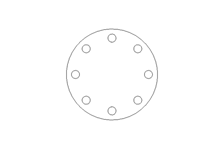 Flansch DN 80 PN 16 1.0460 DIN EN 1092-1