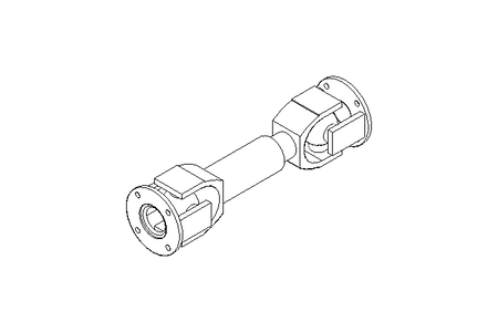 Eje articulado D=58 L1=210 L2=245