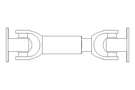 Gelenkwelle D=58 L1=210 L2=245