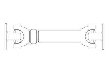 Albero articolato D=90 L1=350 L2=465