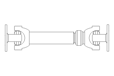 Albero articolato D=90 L1=350 L2=465