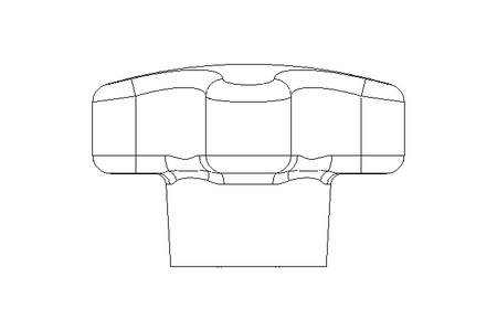 MANIGLIA A CROCIERA K 20FS/MS