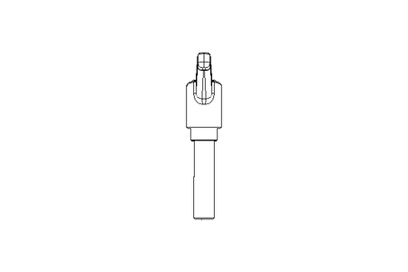 Klemmhebel M10x40 1.4305