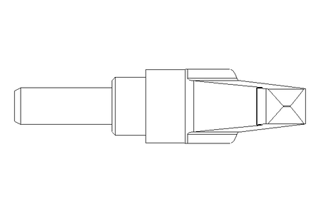 Klemmhebel M12x32 1.4305