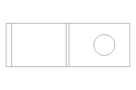 Pipe clamp D=15 B=12