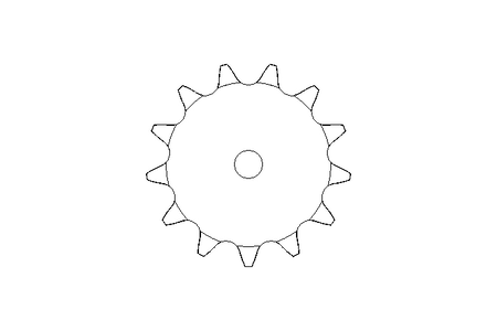 CHAIN SPROCKET 3/4X7/16