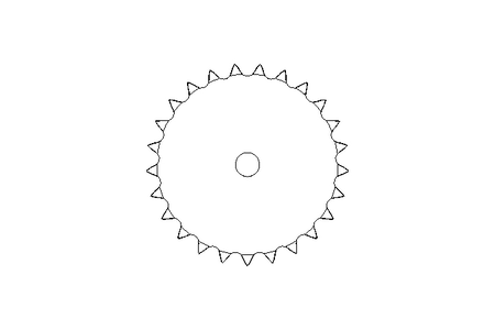 RODA DENTADA PARA CORRENTE