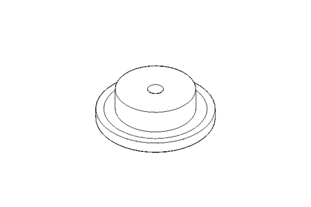 Roda dentada para corrente DB16 B35 Z18