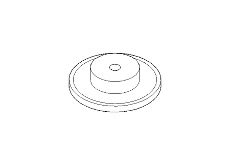 Kettenrad 1x17,02 DB25 B50 Z24