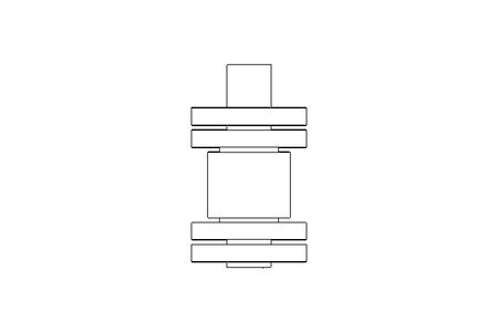 Corrente de rolo 08B-1 1/2 x 5/16